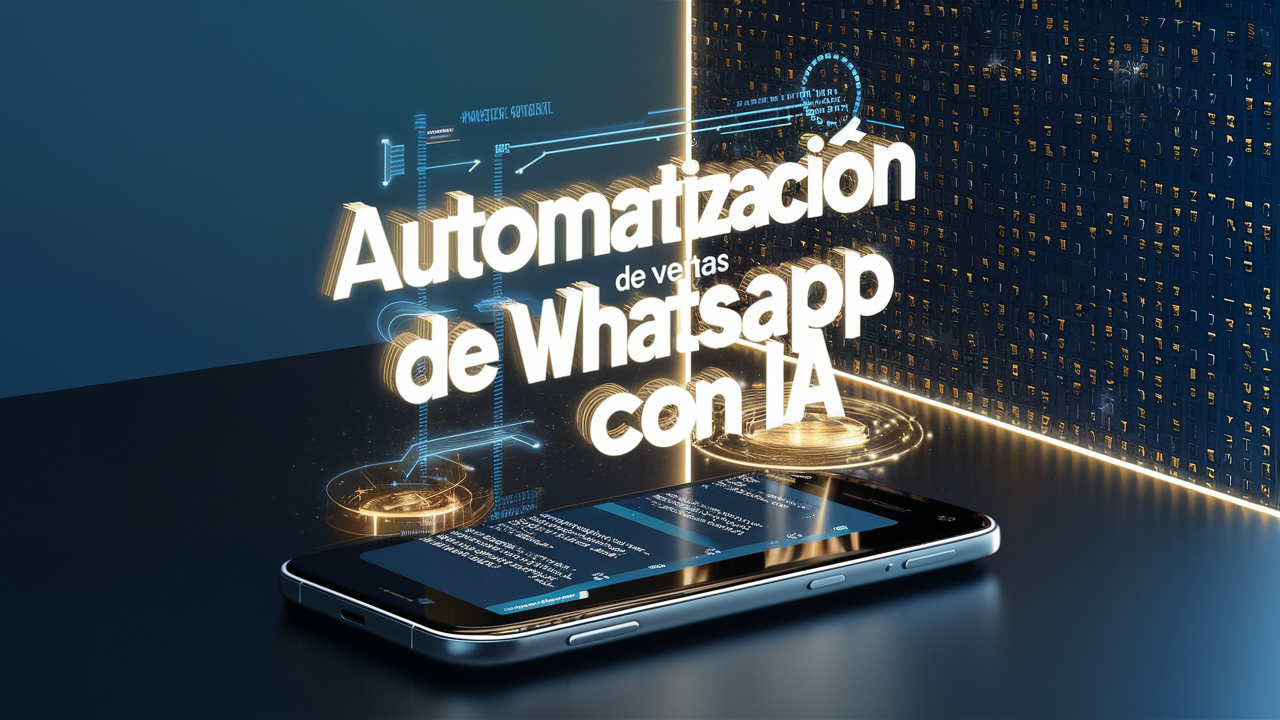 Imagen ilustrativa para post de automatización de ventas en WhatsApp con IA